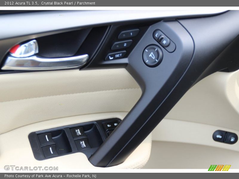 Crystal Black Pearl / Parchment 2012 Acura TL 3.5
