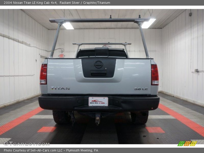 Radiant Silver / Graphite/Titanium 2004 Nissan Titan LE King Cab 4x4