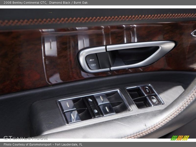 Diamond Black / Burnt Oak 2008 Bentley Continental GTC