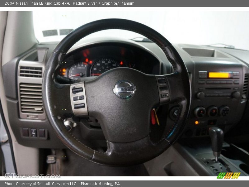 Radiant Silver / Graphite/Titanium 2004 Nissan Titan LE King Cab 4x4