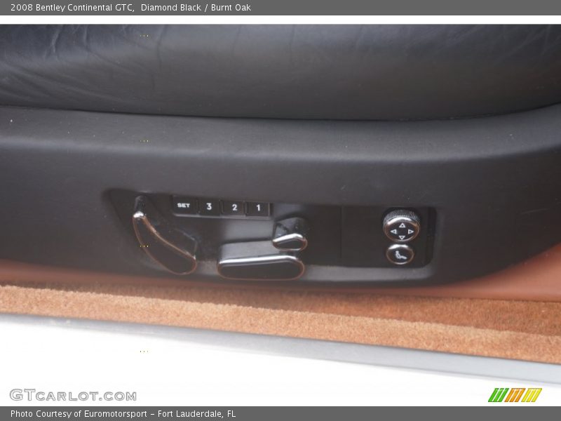 Diamond Black / Burnt Oak 2008 Bentley Continental GTC
