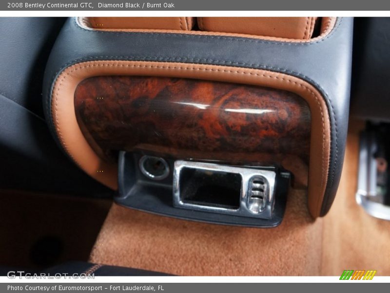 Diamond Black / Burnt Oak 2008 Bentley Continental GTC