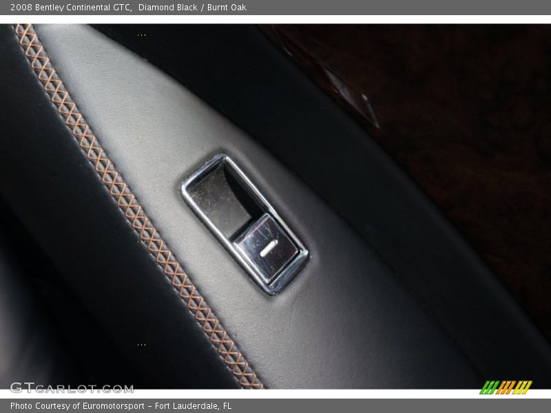 Diamond Black / Burnt Oak 2008 Bentley Continental GTC