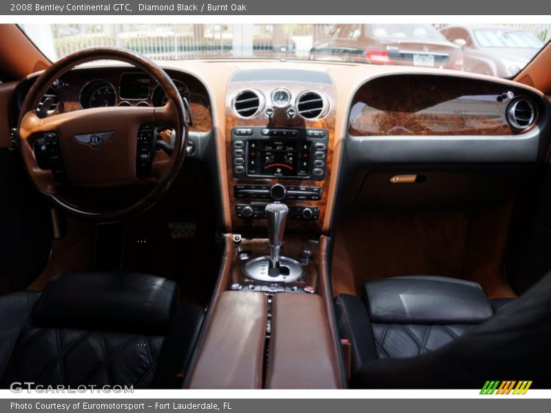 Diamond Black / Burnt Oak 2008 Bentley Continental GTC