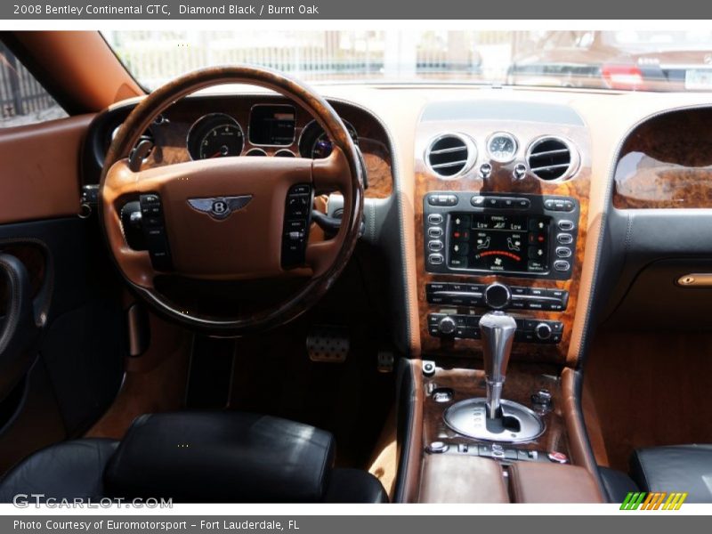 Diamond Black / Burnt Oak 2008 Bentley Continental GTC