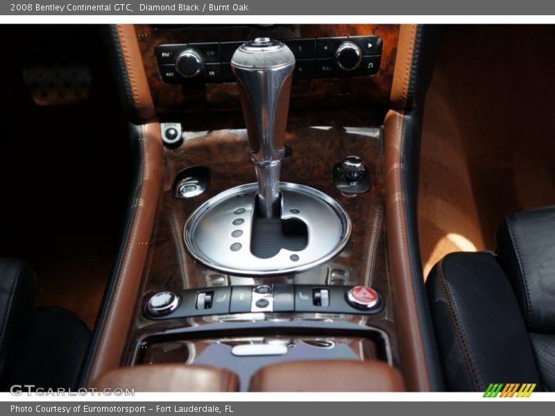 Diamond Black / Burnt Oak 2008 Bentley Continental GTC