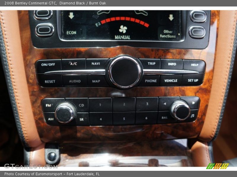 Diamond Black / Burnt Oak 2008 Bentley Continental GTC