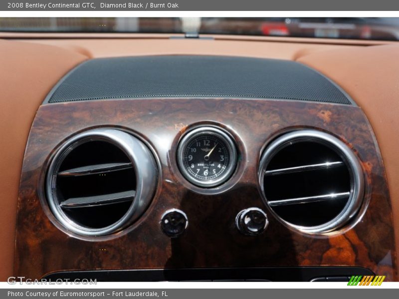 Diamond Black / Burnt Oak 2008 Bentley Continental GTC