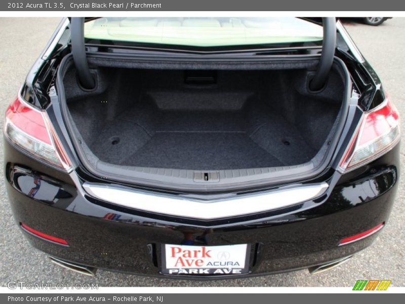 Crystal Black Pearl / Parchment 2012 Acura TL 3.5