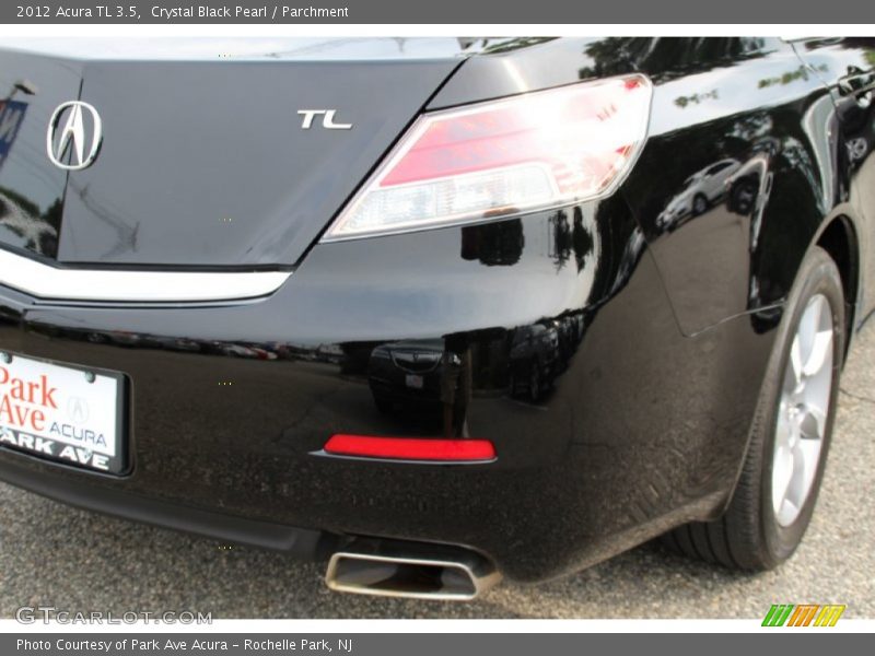 Crystal Black Pearl / Parchment 2012 Acura TL 3.5