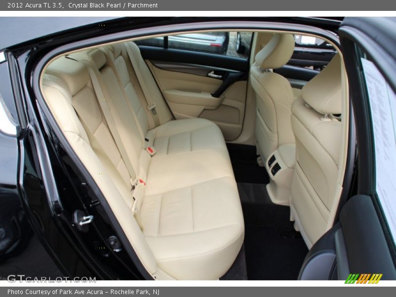 Crystal Black Pearl / Parchment 2012 Acura TL 3.5