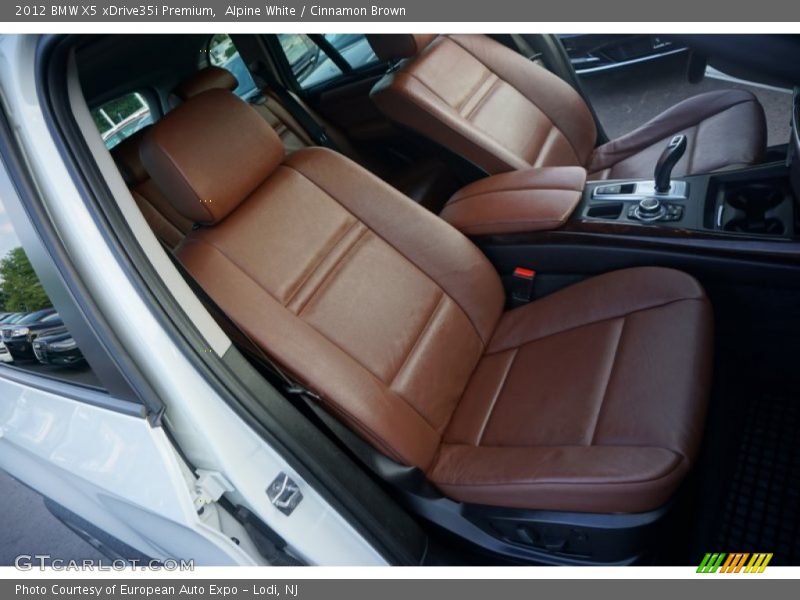 Alpine White / Cinnamon Brown 2012 BMW X5 xDrive35i Premium