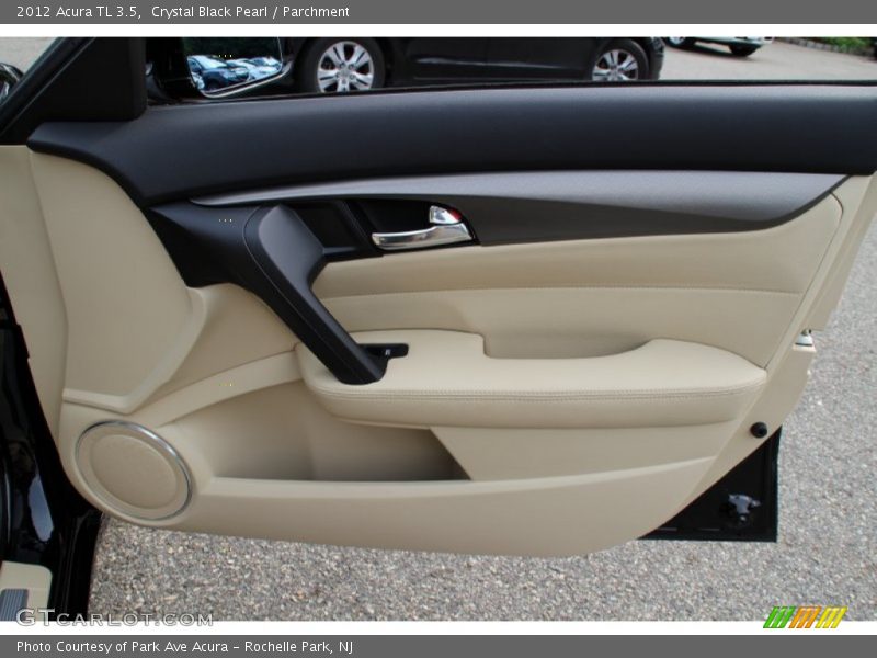 Crystal Black Pearl / Parchment 2012 Acura TL 3.5