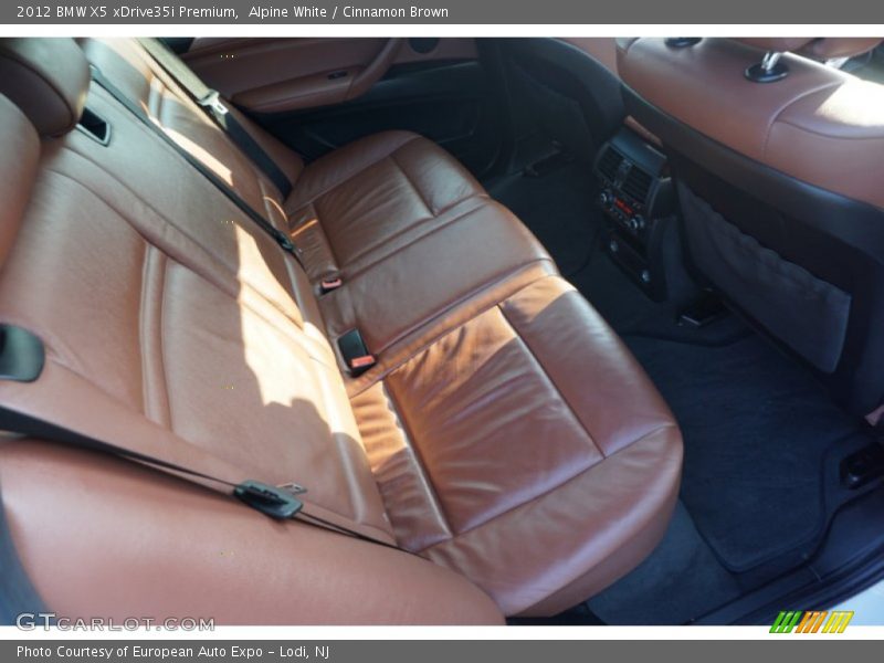 Alpine White / Cinnamon Brown 2012 BMW X5 xDrive35i Premium