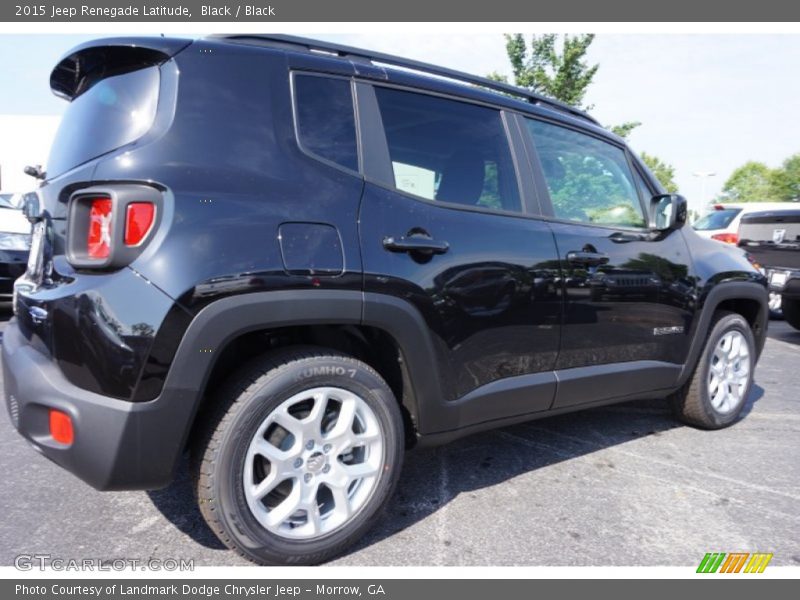 Black / Black 2015 Jeep Renegade Latitude