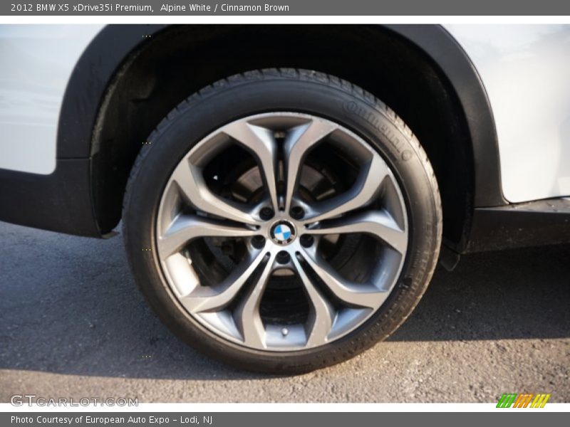 Alpine White / Cinnamon Brown 2012 BMW X5 xDrive35i Premium