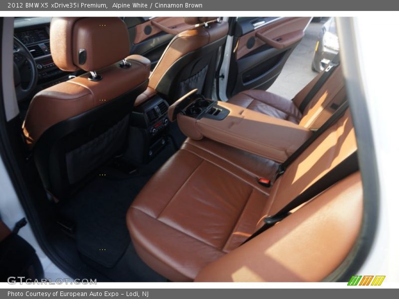 Alpine White / Cinnamon Brown 2012 BMW X5 xDrive35i Premium