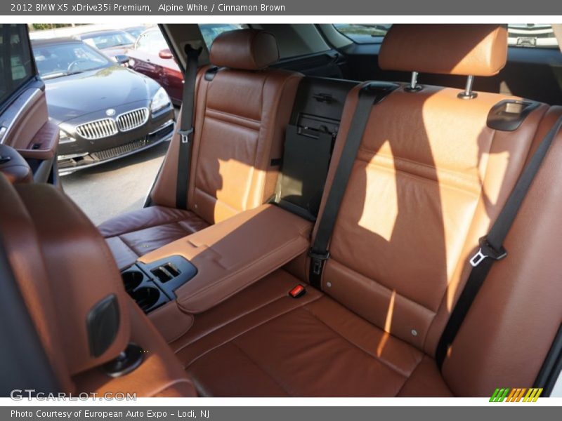 Alpine White / Cinnamon Brown 2012 BMW X5 xDrive35i Premium