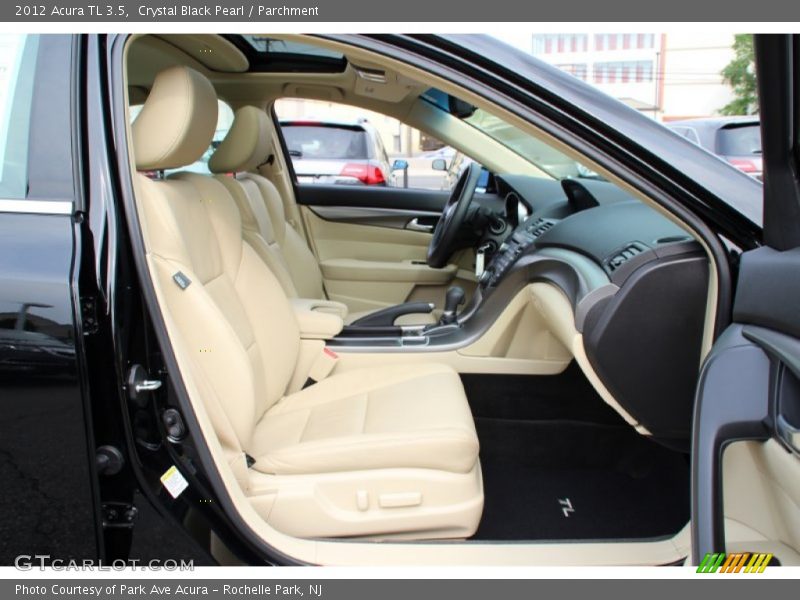 Crystal Black Pearl / Parchment 2012 Acura TL 3.5
