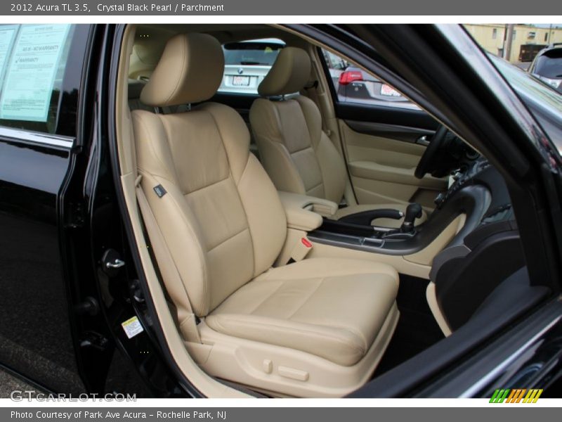 Crystal Black Pearl / Parchment 2012 Acura TL 3.5