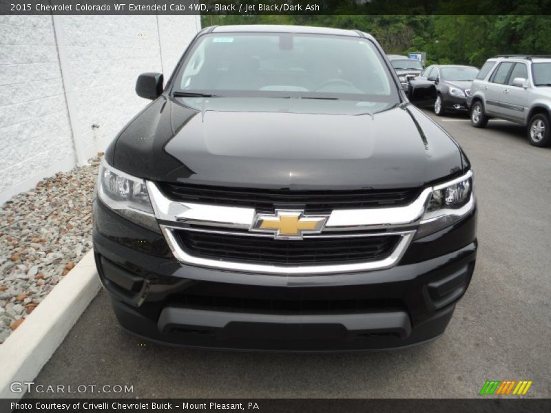 Black / Jet Black/Dark Ash 2015 Chevrolet Colorado WT Extended Cab 4WD