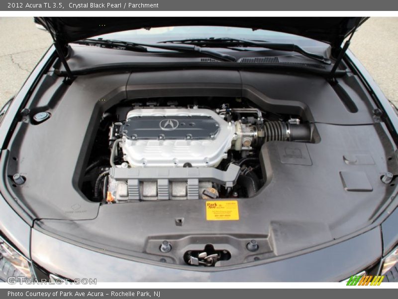 Crystal Black Pearl / Parchment 2012 Acura TL 3.5
