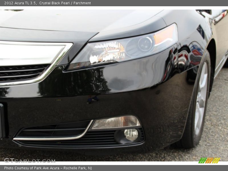 Crystal Black Pearl / Parchment 2012 Acura TL 3.5