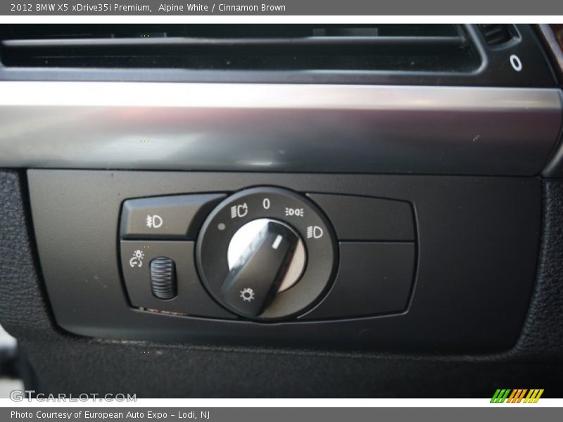 Alpine White / Cinnamon Brown 2012 BMW X5 xDrive35i Premium