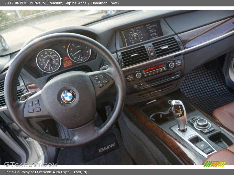 Alpine White / Cinnamon Brown 2012 BMW X5 xDrive35i Premium