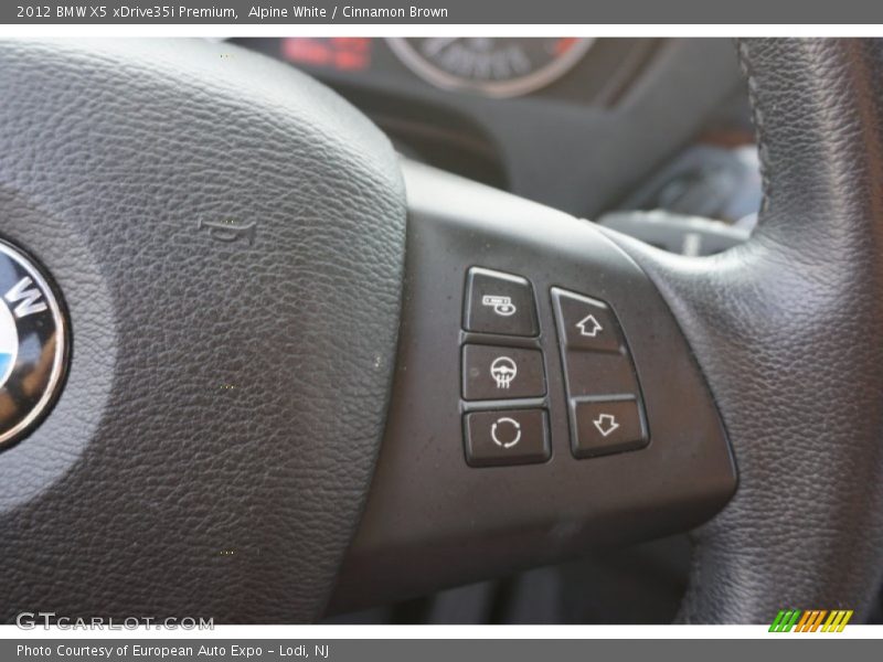 Alpine White / Cinnamon Brown 2012 BMW X5 xDrive35i Premium