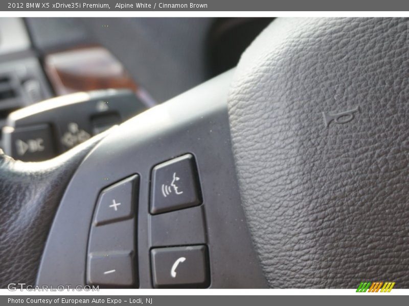 Alpine White / Cinnamon Brown 2012 BMW X5 xDrive35i Premium