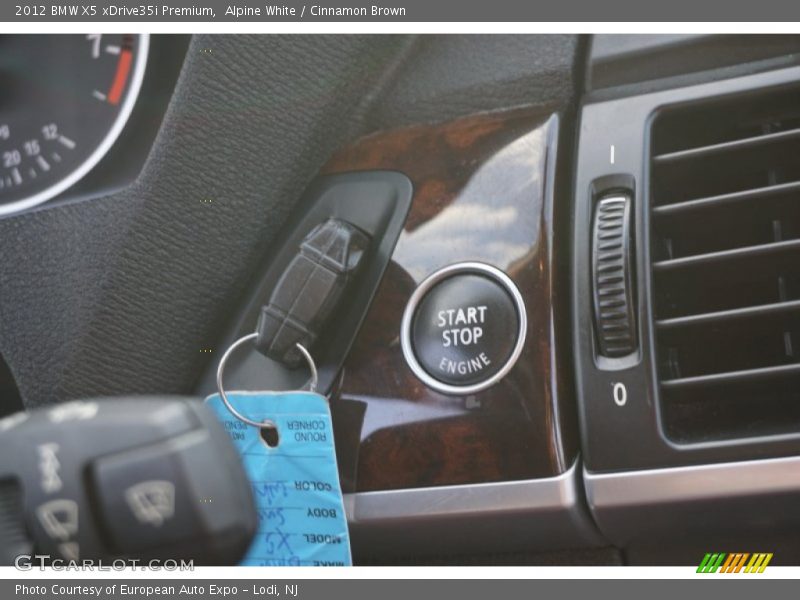 Alpine White / Cinnamon Brown 2012 BMW X5 xDrive35i Premium
