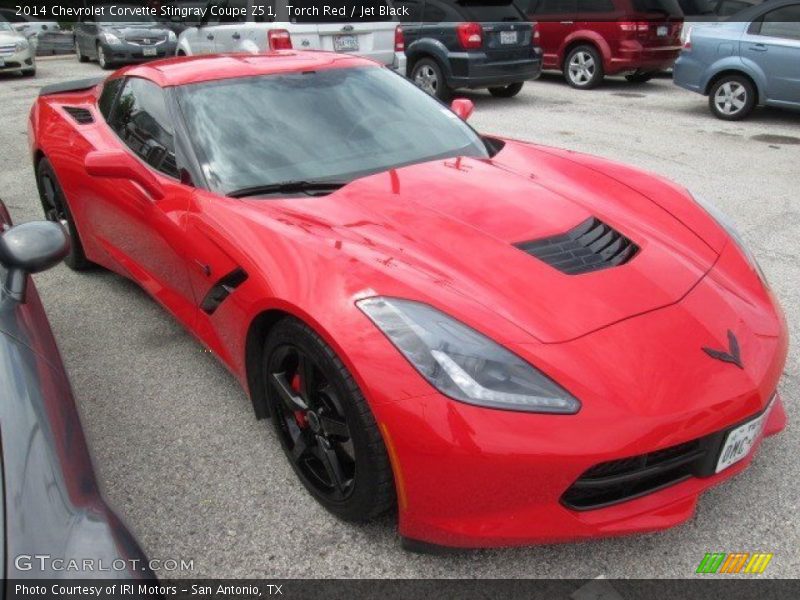 Torch Red / Jet Black 2014 Chevrolet Corvette Stingray Coupe Z51
