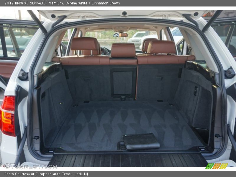 Alpine White / Cinnamon Brown 2012 BMW X5 xDrive35i Premium