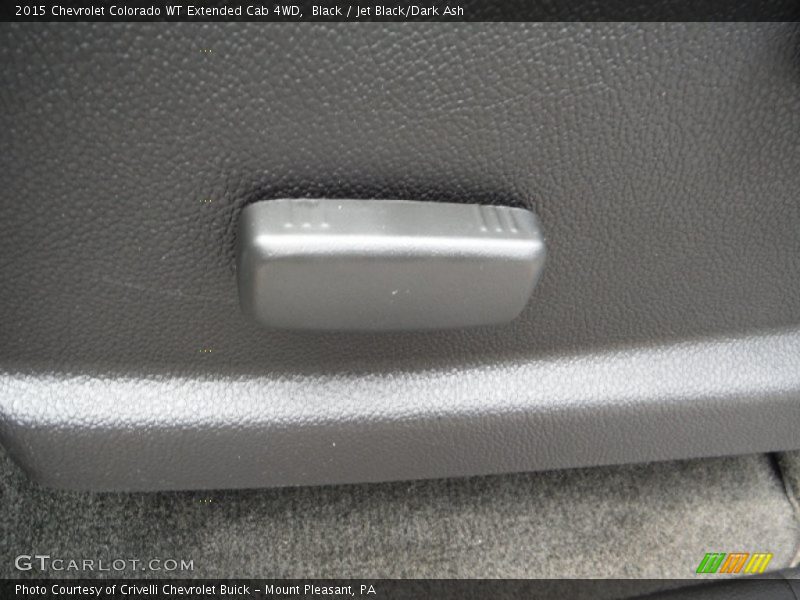 Black / Jet Black/Dark Ash 2015 Chevrolet Colorado WT Extended Cab 4WD