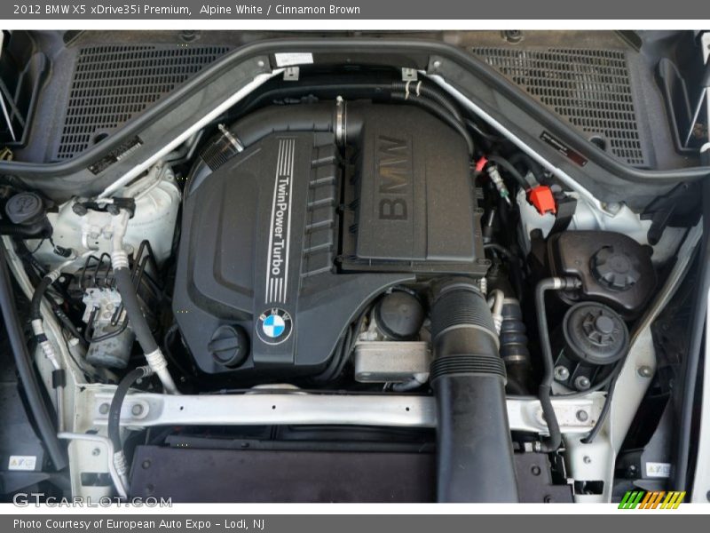 Alpine White / Cinnamon Brown 2012 BMW X5 xDrive35i Premium