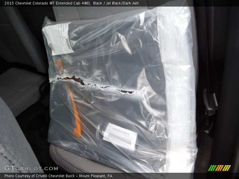 Black / Jet Black/Dark Ash 2015 Chevrolet Colorado WT Extended Cab 4WD