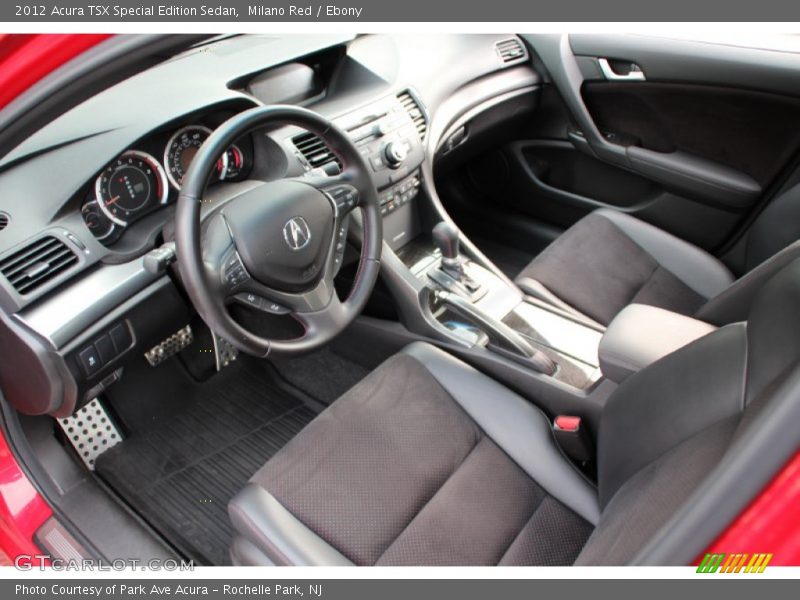 Milano Red / Ebony 2012 Acura TSX Special Edition Sedan