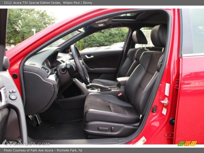 Milano Red / Ebony 2012 Acura TSX Special Edition Sedan