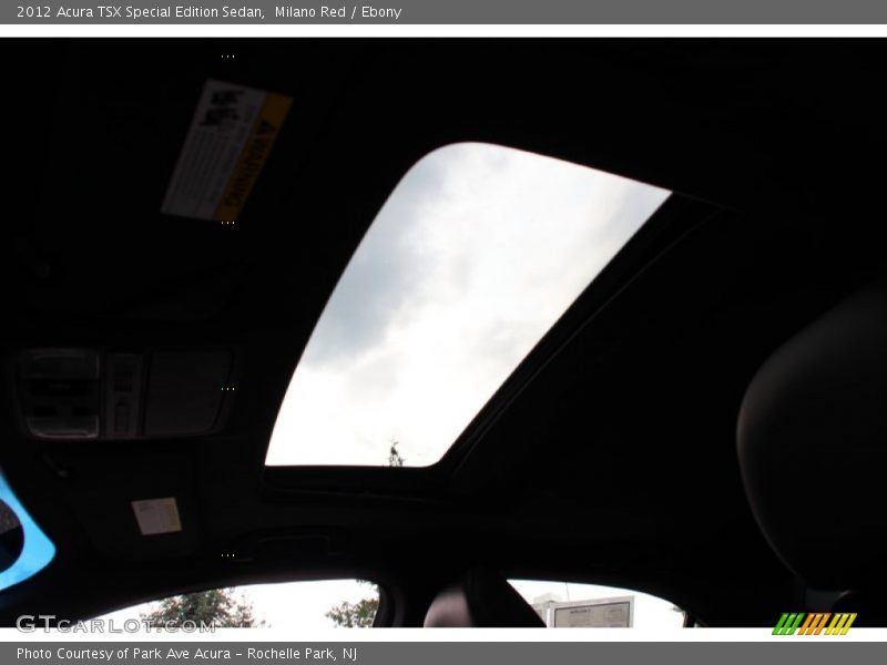 Milano Red / Ebony 2012 Acura TSX Special Edition Sedan