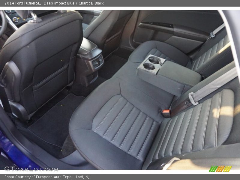 Deep Impact Blue / Charcoal Black 2014 Ford Fusion SE