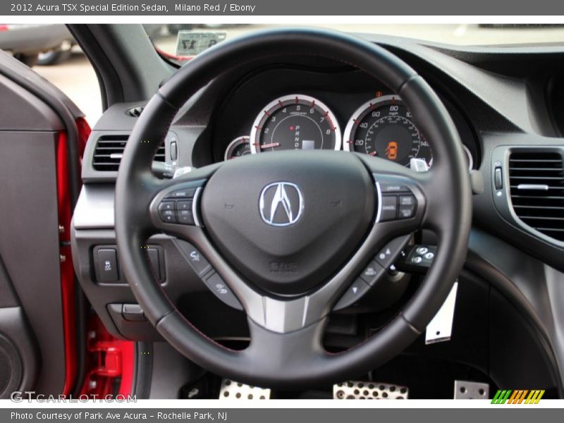Milano Red / Ebony 2012 Acura TSX Special Edition Sedan