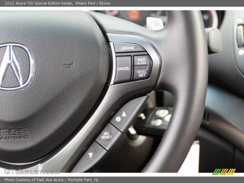 Milano Red / Ebony 2012 Acura TSX Special Edition Sedan