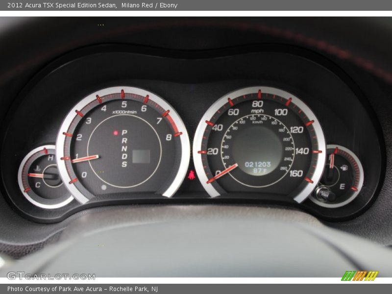 Milano Red / Ebony 2012 Acura TSX Special Edition Sedan
