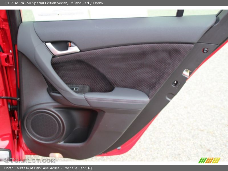Milano Red / Ebony 2012 Acura TSX Special Edition Sedan