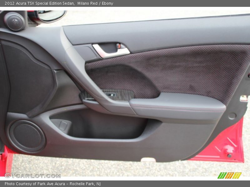 Milano Red / Ebony 2012 Acura TSX Special Edition Sedan