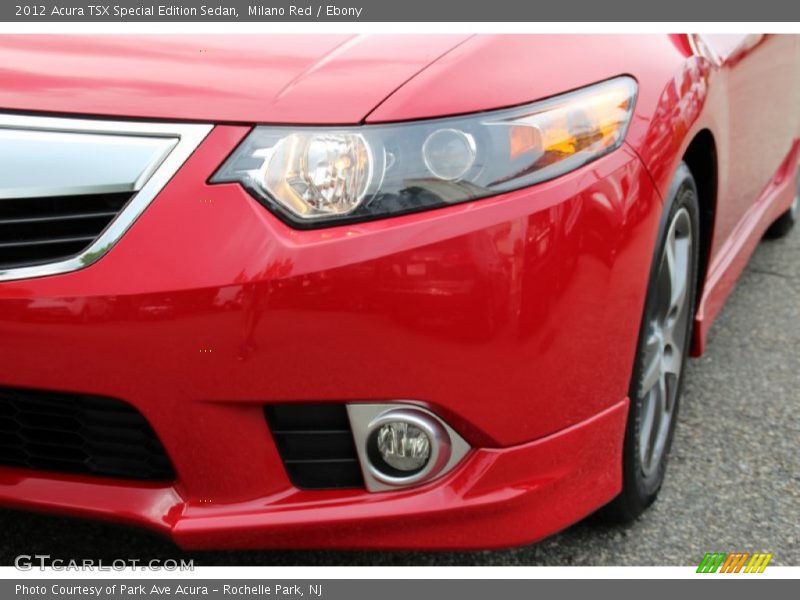 Milano Red / Ebony 2012 Acura TSX Special Edition Sedan