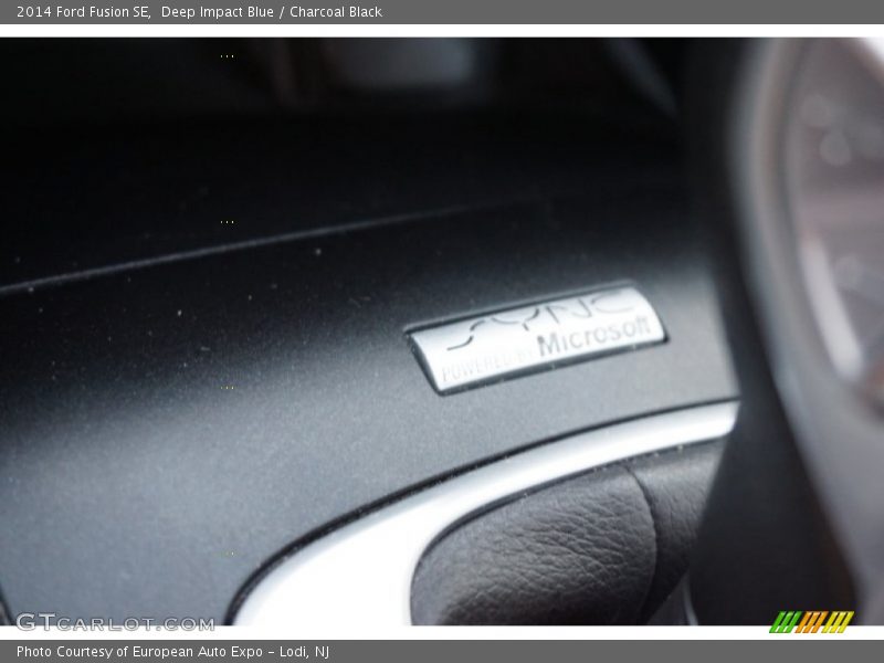 Deep Impact Blue / Charcoal Black 2014 Ford Fusion SE
