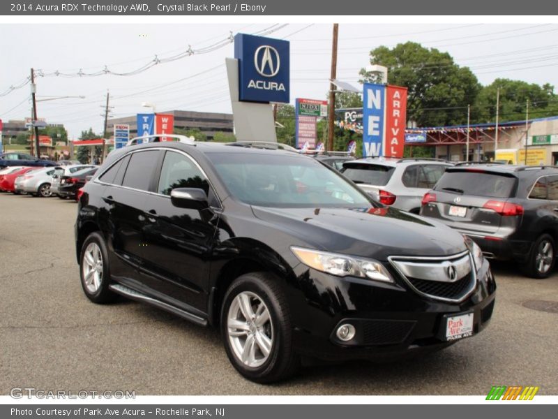 Crystal Black Pearl / Ebony 2014 Acura RDX Technology AWD
