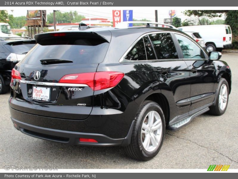 Crystal Black Pearl / Ebony 2014 Acura RDX Technology AWD